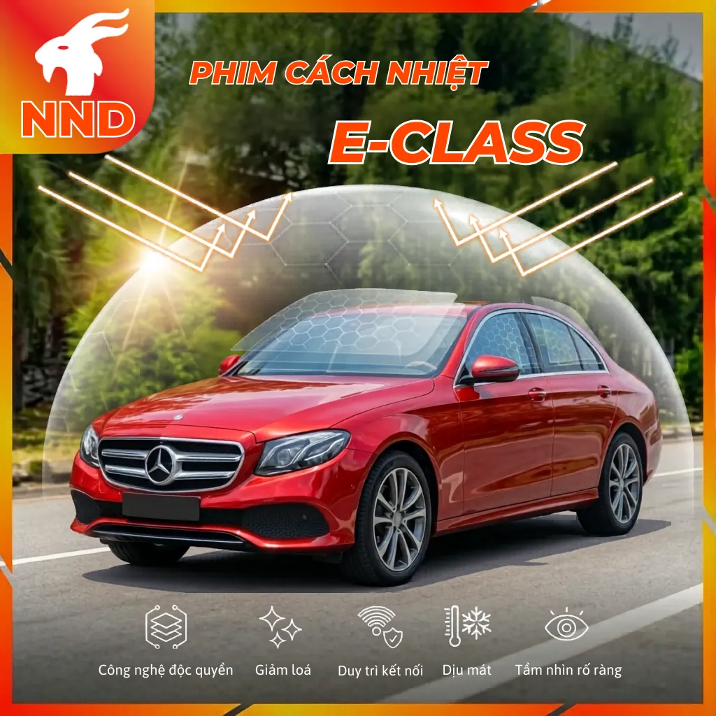 Dán phim cách nhiệt cho xe giúp chống nóng, ngăn tia UV và bảo vệ nội thất ô tô hiệu quả tại NND._4