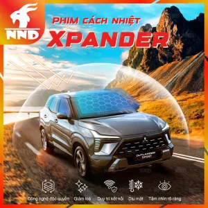 phim cách nhiệt bảo vệ xe XPANDER