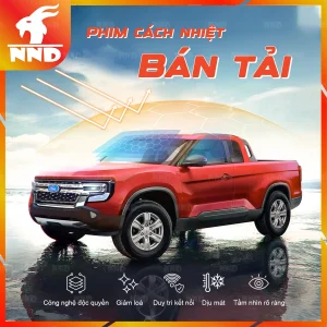 Dán phim cách nhiệt cho Ranger Ford
