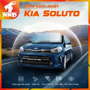 Dán phim cách nhiệt cho xe Kia Soluto giúp chống nóng, ngăn tia UV và bảo vệ nội thất ô tô hiệu quả tại NND.