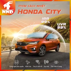 dán phim cách nhiệt Honda City