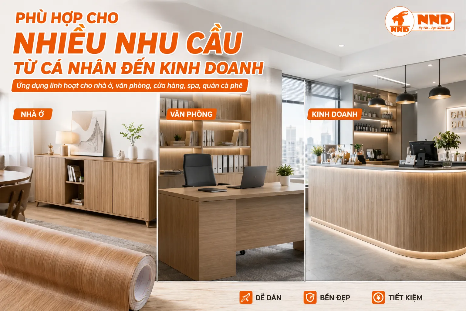 Tủ kệ sau cải tạo có bề mặt vân gỗ đồng đều hơn so với tình trạng cũ trước khi làm mới