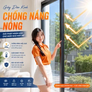 Giấy Dán Kính Chống Nắng