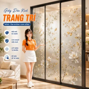 Giấy Dán Kính Trang Trí