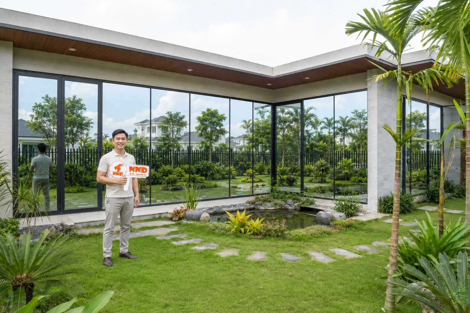 Công trình thi công mẫu phim phản quang