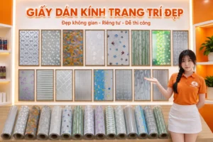 Giấy dán kính trang trí đẹp