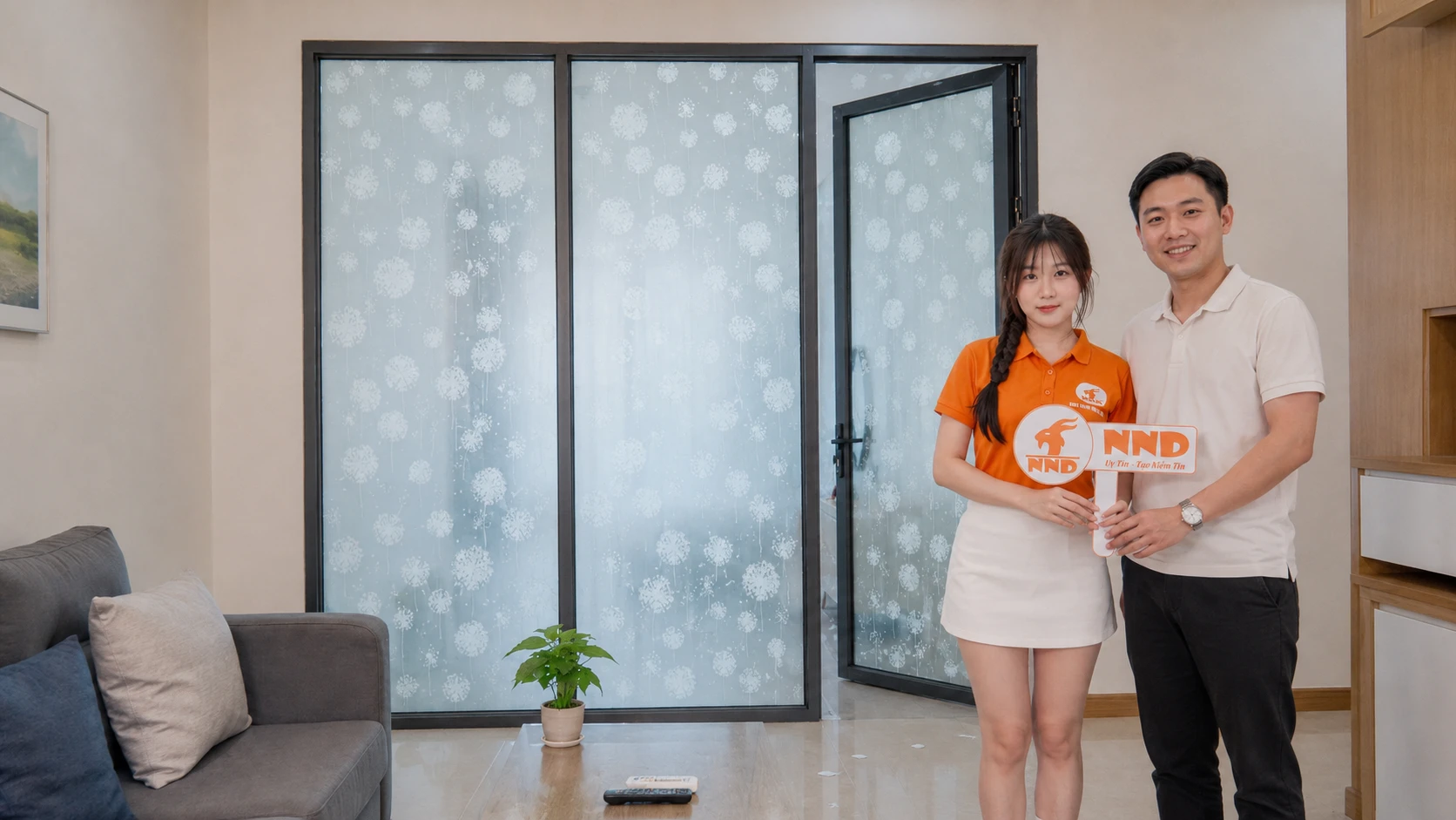 Decal trang trí được khách hàng tin tưởng đặt hàng.