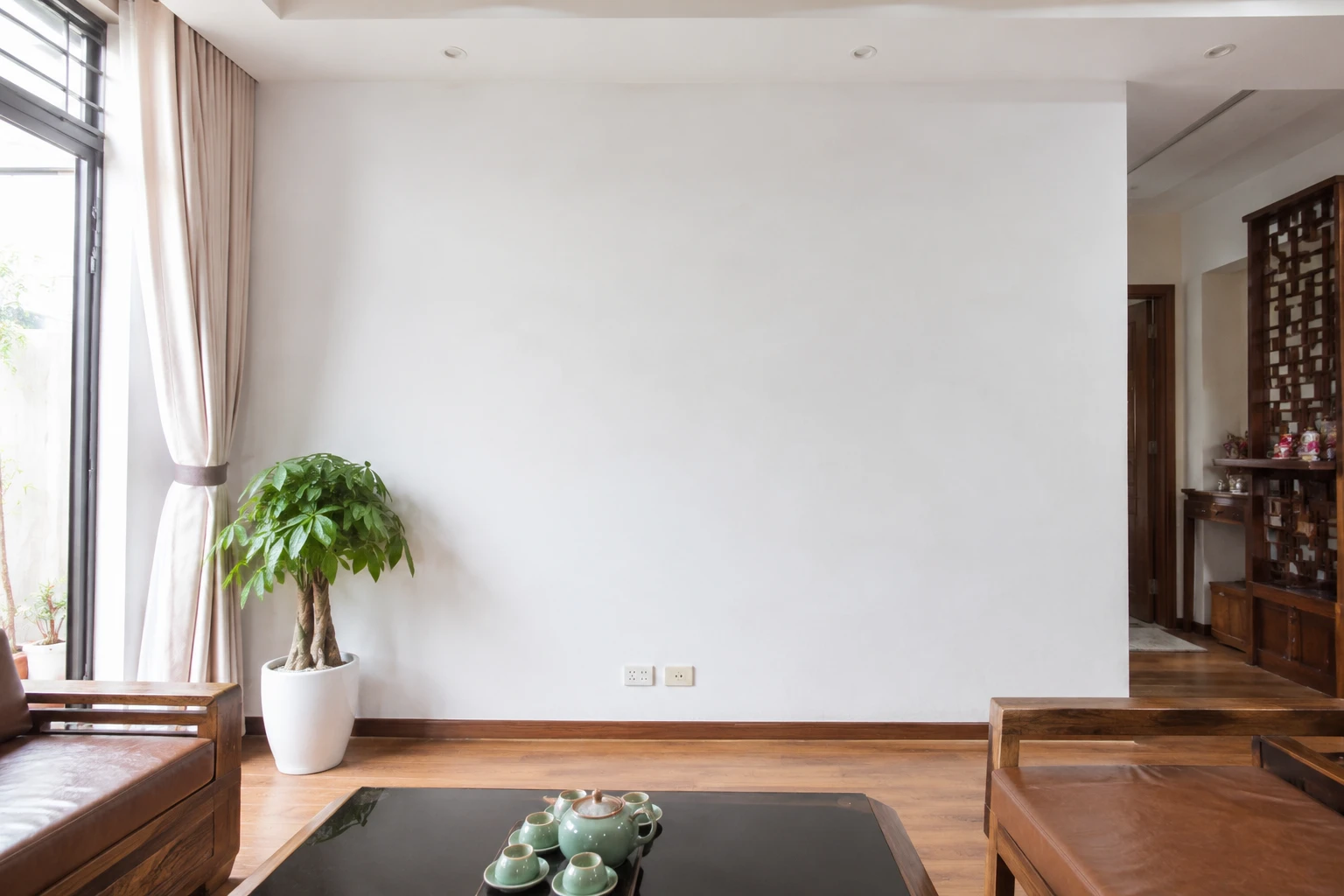 Công trình thi công mẫu decal dán tường
