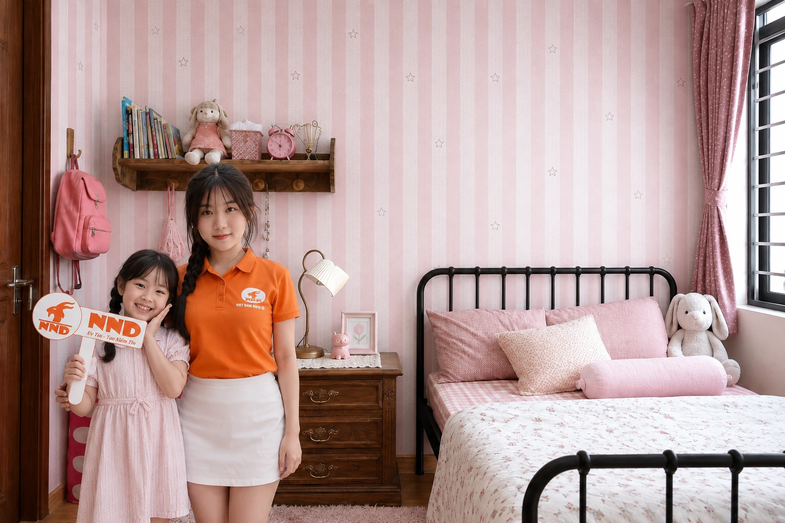 Công trình thi công mẫu decal dán tường