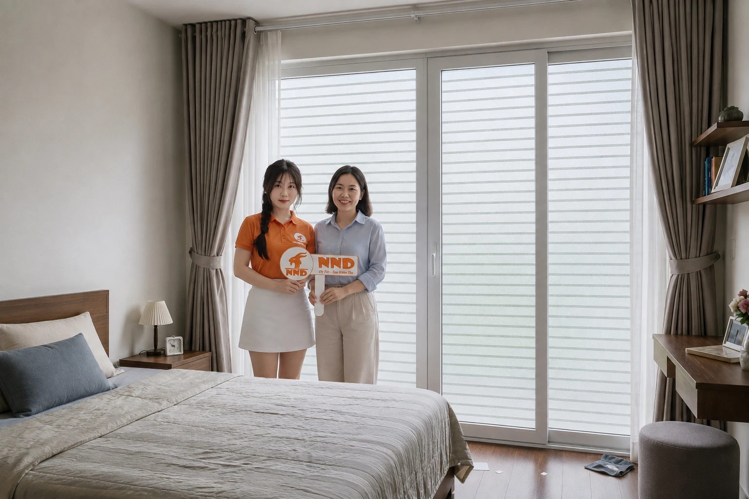 Công trình thi công mẫu decal trang trí