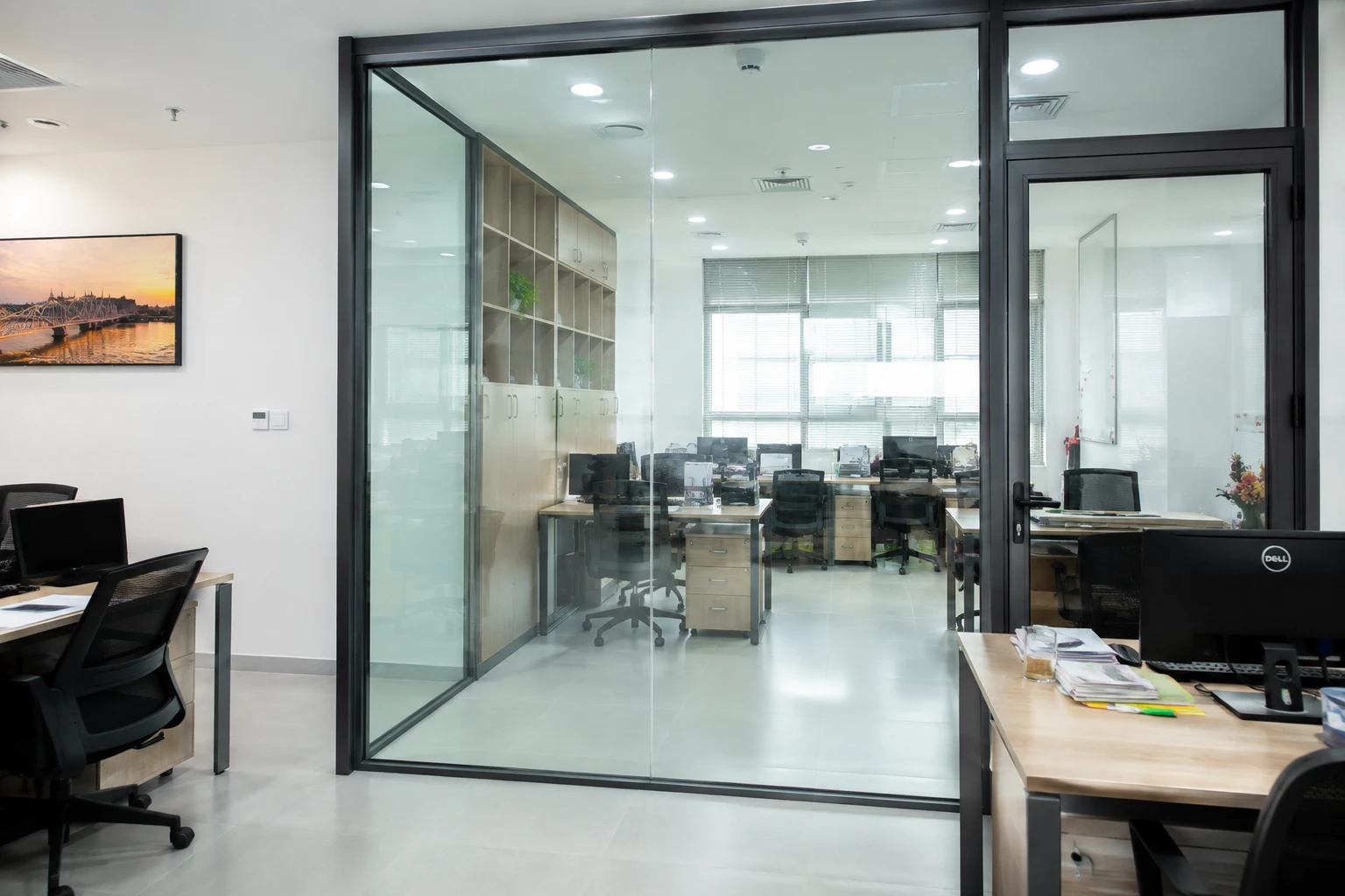 Công trình thi công mẫu decal trang trí