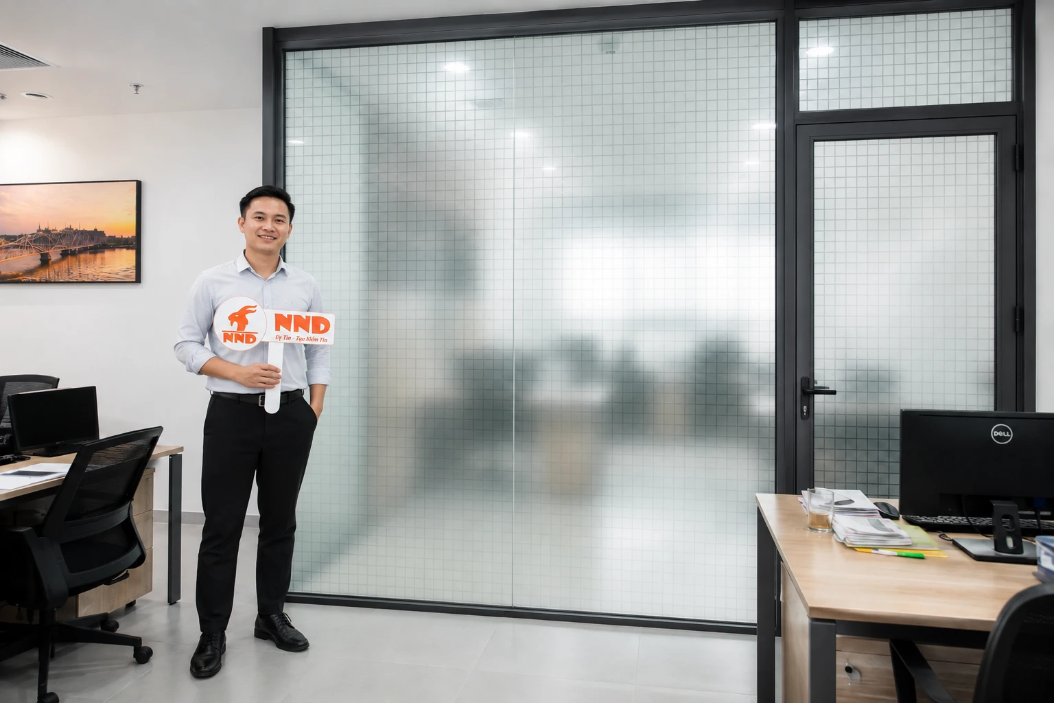 Công trình thi công mẫu decal trang trí