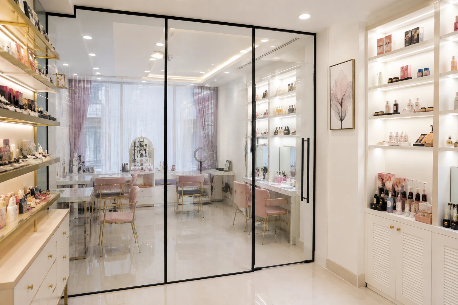 Công trình thi công mẫu decal trang trí