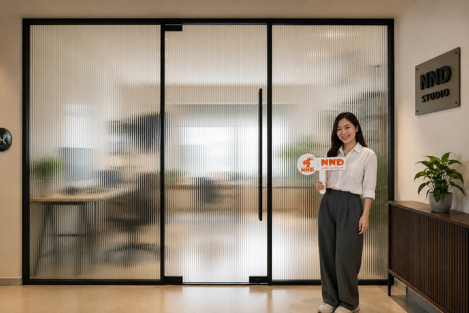 Công trình thi công mẫu decal trang trí