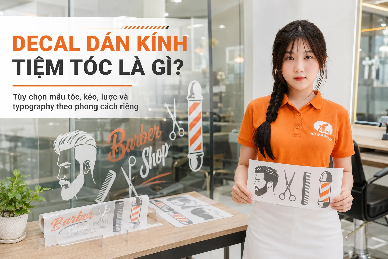 Decal Tiệm Tóc Có Tác Dụng Gì?