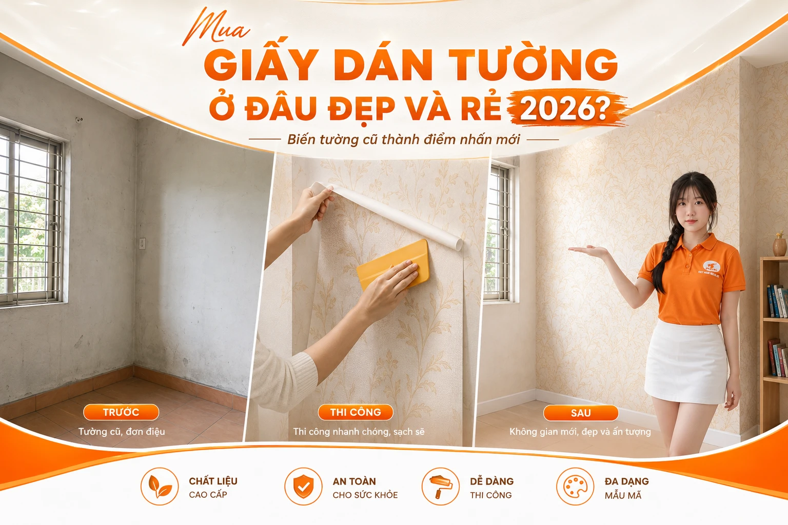 Mua decal dán tường ở đâu đẹp và uy tín