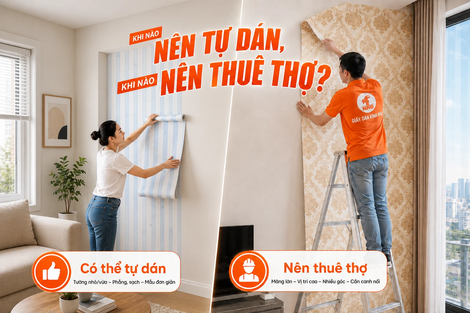 Khi nào nên tự dán decal và khi nào nên thuê thợ