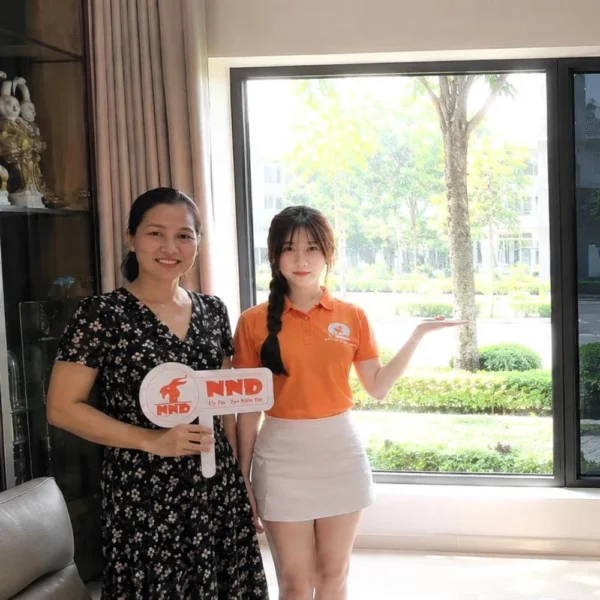 Chị Thu Hương – khách hàng NND tại Vinhomes Ocean Park, Hưng Yên