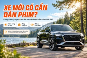 Xe ô tô mới có cần dán phim cách nhiệt để giảm nóng, giảm chói và tăng riêng tư không