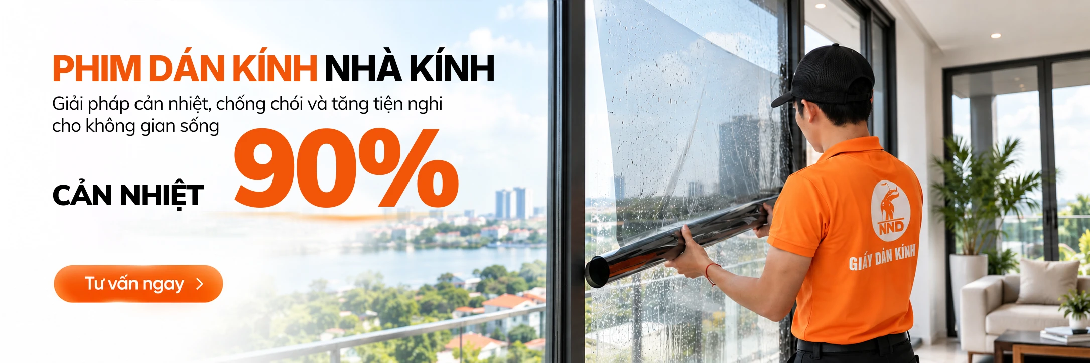 Phim cách nhiệt nhà kính NND