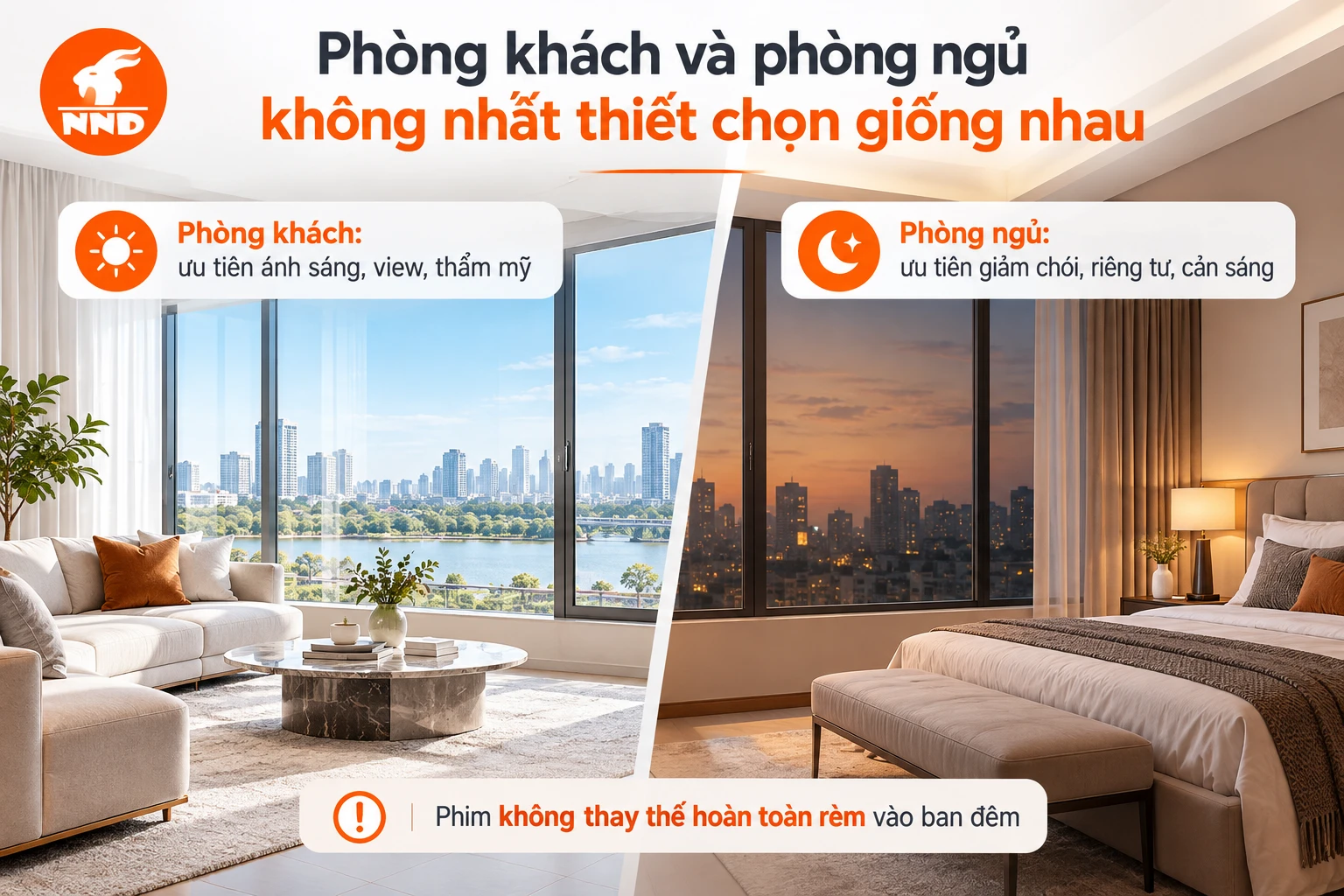 phong-khach-phong-ngu-khong-nhat-thiet-phai-chon-giong-nhau