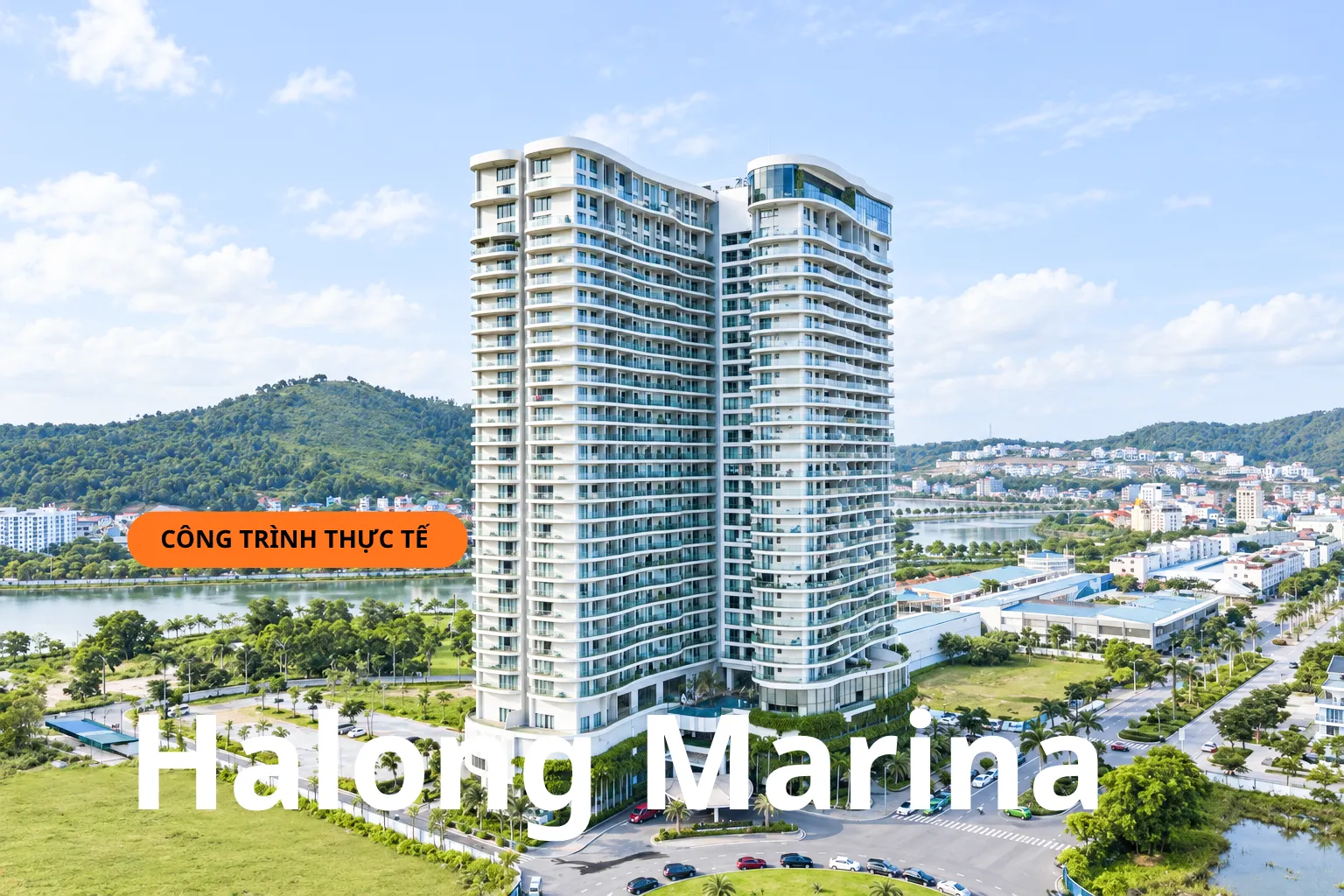 Toàn cảnh Halong Marina Hạ Long - công trình dán phim cách nhiệt căn hộ của NND