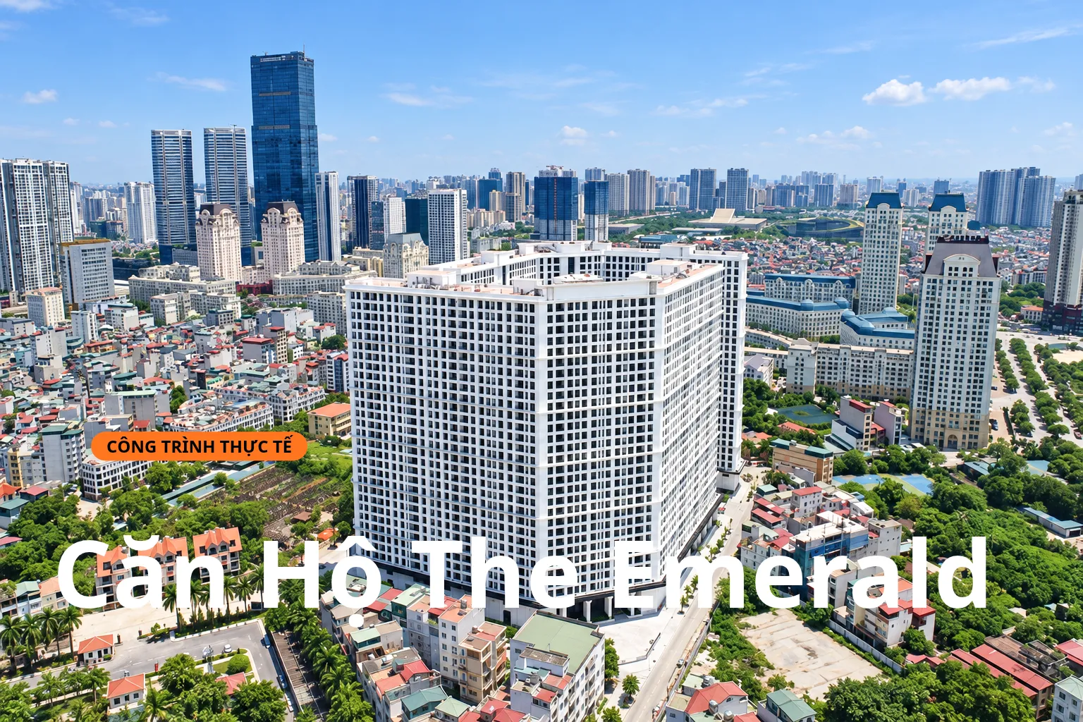 Dán phim cách nhiệt căn hộ The Emerald - ảnh bìa công trình