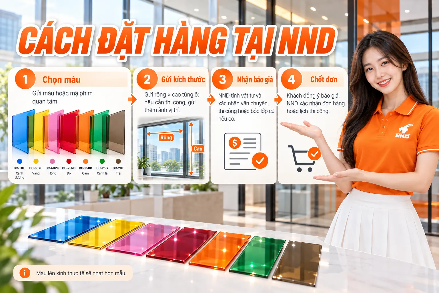 Cách đặt hàng tại NND 