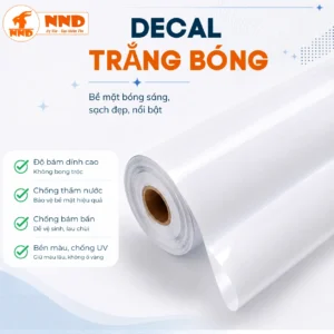 Decal trắng trang trí cửa kính – mẫu tham khảo 5
