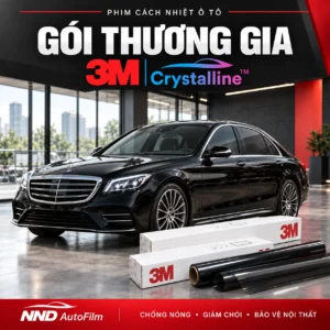 Gói phim cách nhiệt 3M Thương Gia cho ô tô tại NND