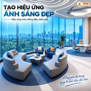 Cận cảnh phim dán kính xanh dương BC-TKL