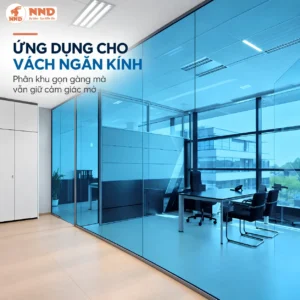 Phim dán kính xanh dương BC-TKL cho showroom
