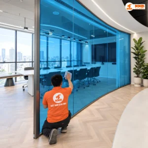 Ứng dụng phim dán kính màu xanh dương BC-TKL