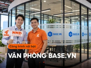 Decal mờ in logo Base.vn - ảnh đại diện công trình