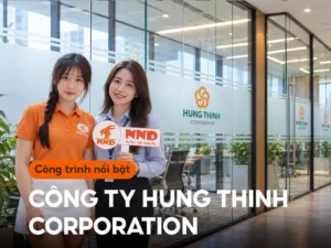 Decal mờ in logo Hưng Thịnh - ảnh đại diện công trình