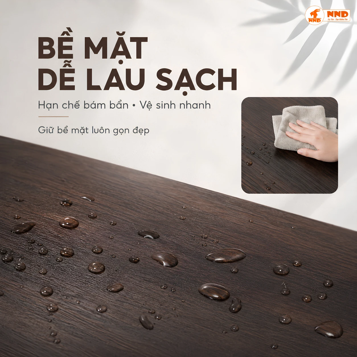 Mẫu decal vân gỗ tự dán màu nâu trầm mã G3