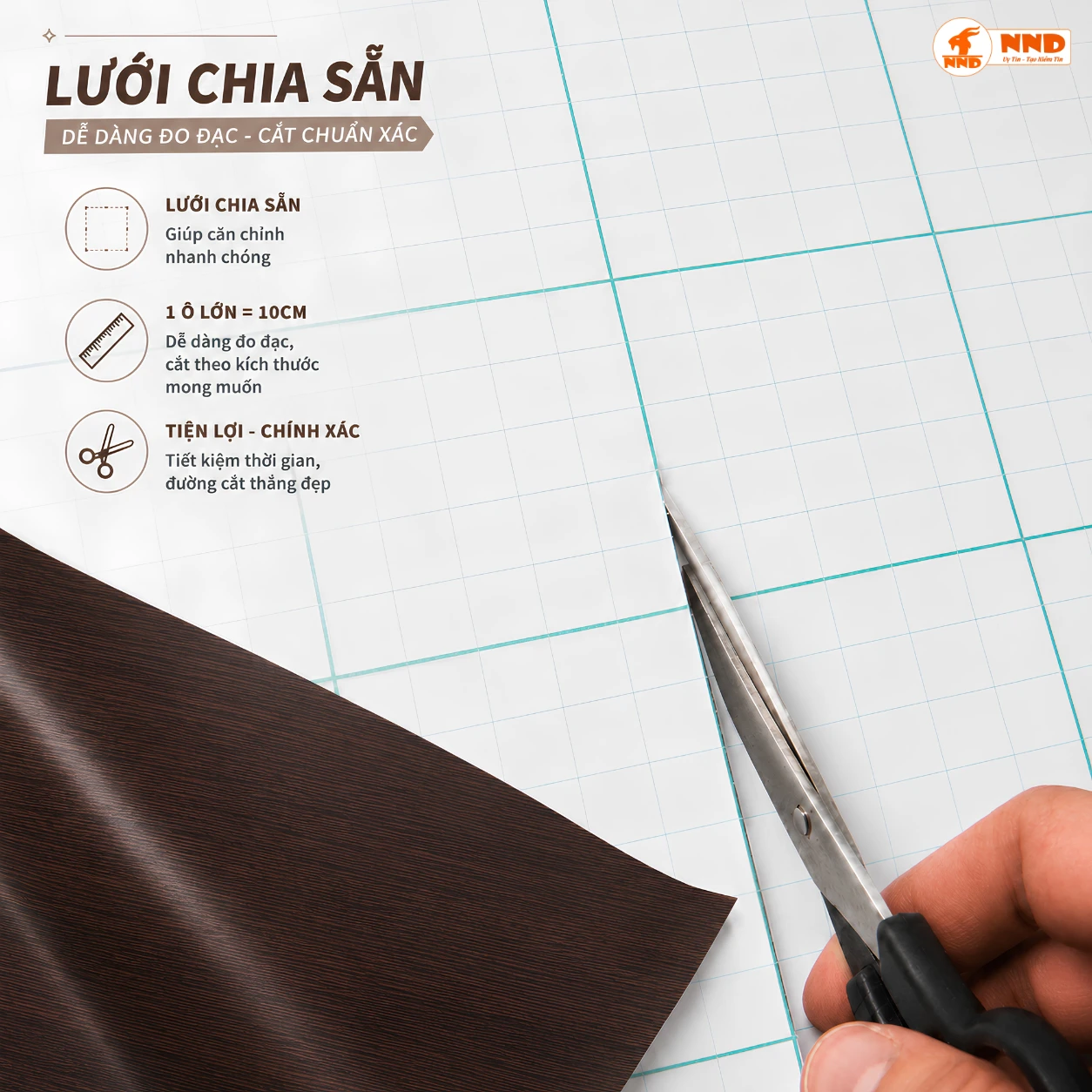 Hình ảnh mẫu decal vân gỗ G3 màu nâu trầm