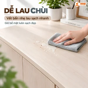 Mẫu decal vân gỗ G7 có sẵn keo phù hợp bàn tủ phẳng