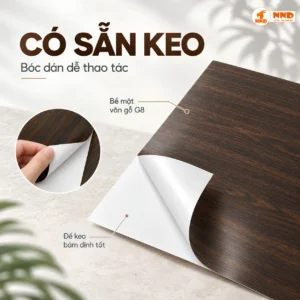 Decal G8 dán bàn tủ cửa nội thất