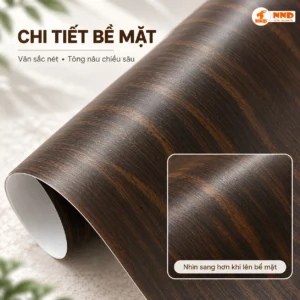 Decal nâu trầm G8 trang trí nội thất