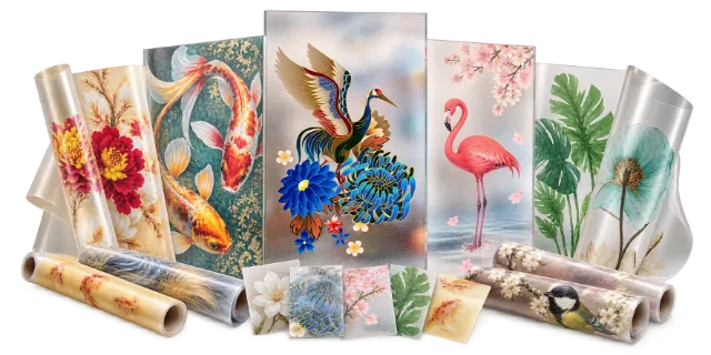 Tranh dán kính 3D do Giấy Dán Kính NND cung cấp