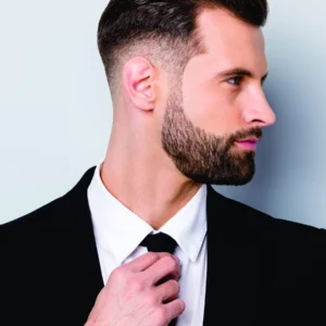 Tranh tóc nam dán kính barber mẫu NAM-05