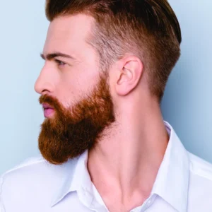 Tranh tóc nam dán kính barber mẫu NAM-06